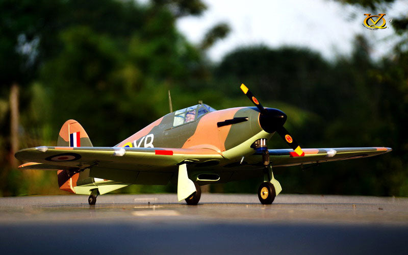 VQ Models Hawker Hurricane 60/100 or EPBattle of Britain Vers. 1610mm