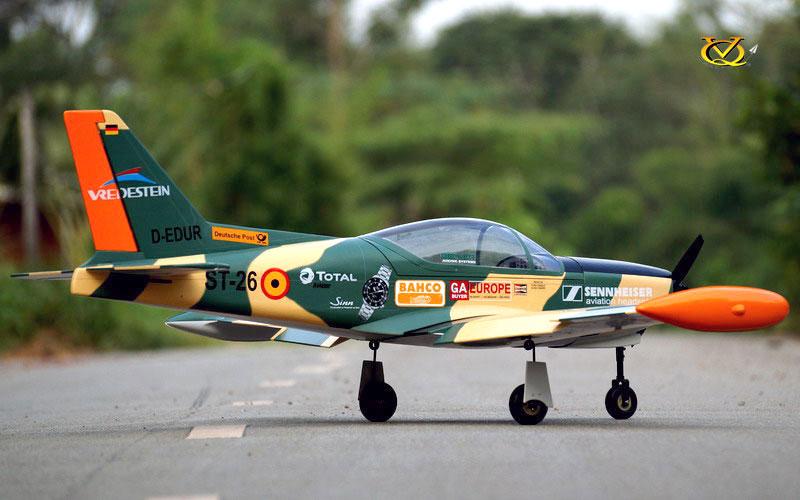 VQ Models Siai Marchetti SF-260 60-100 /EP, 1640mm WS, 7Ch RC