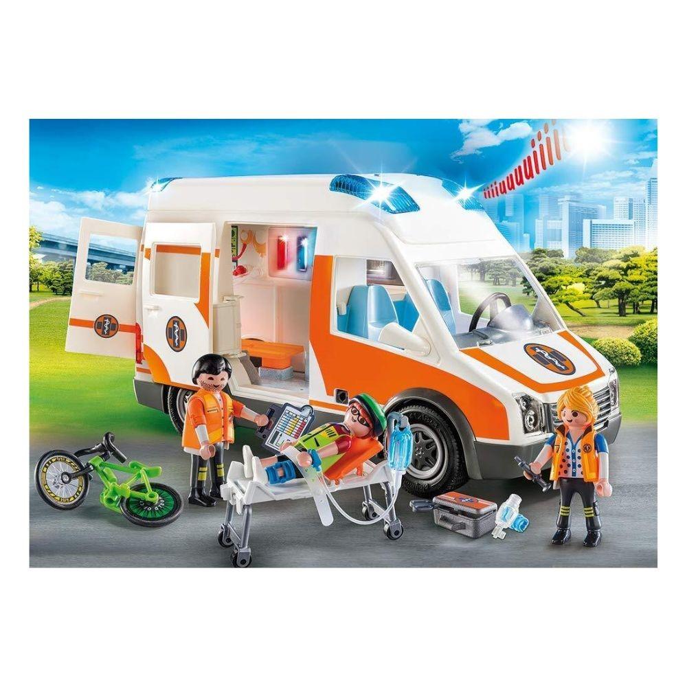 Playmobil Ambulance with Flashing Lights