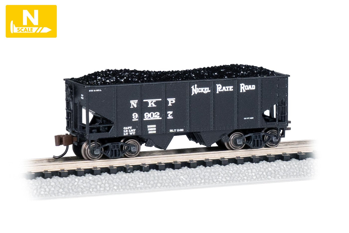 Bachmann Nickel Plate Road #99027 USRA 55T O/Side Braced 2-Bay Hoppr N