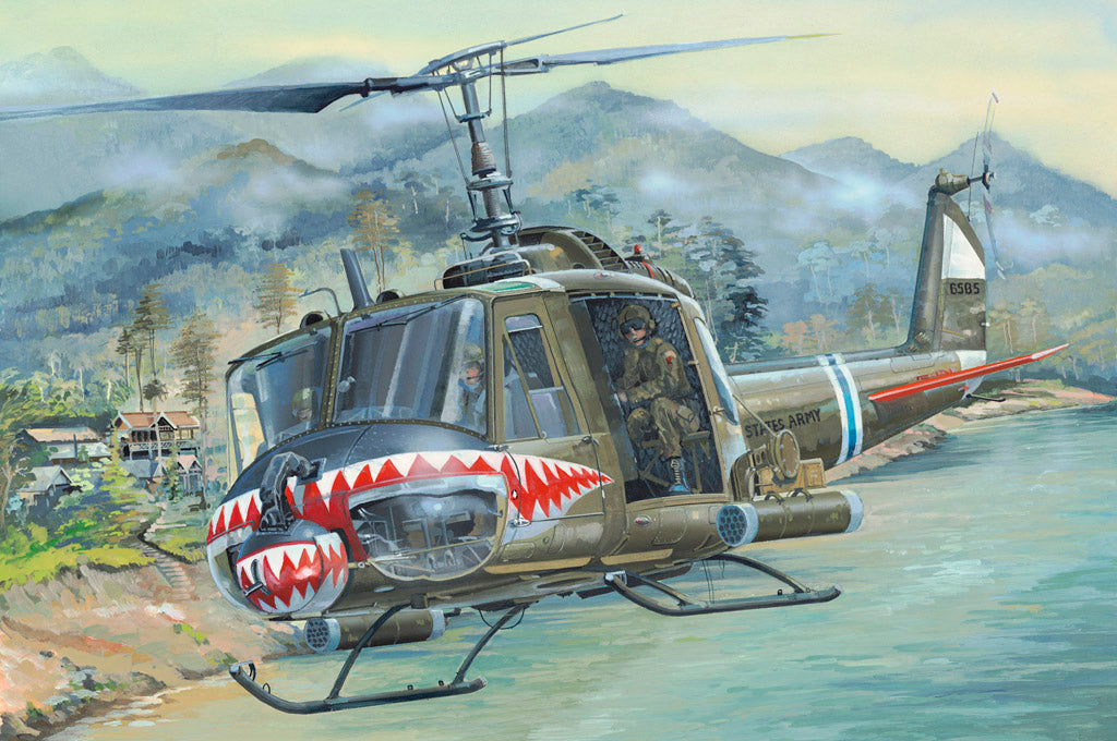 Hobbyboss 1:18 UH-1 Huey B