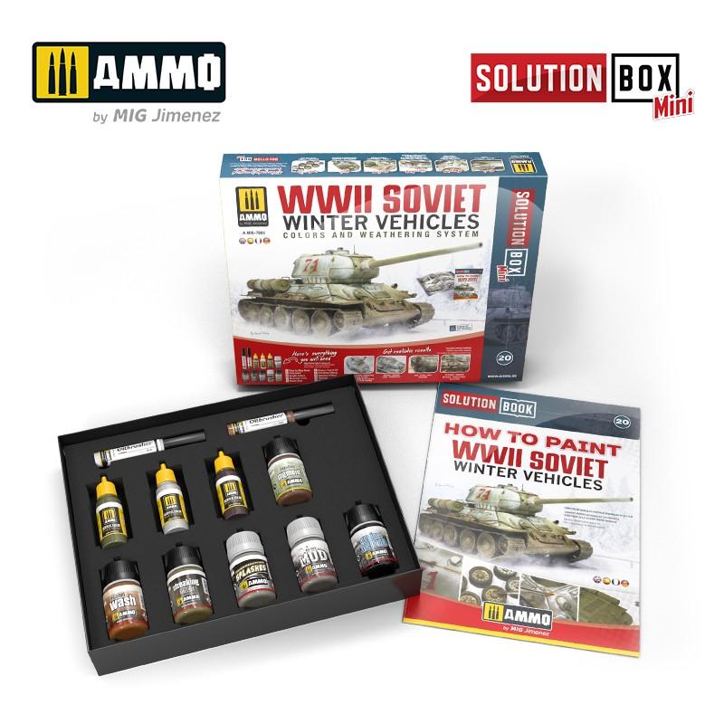 Ammo How to paint WWII Soviet Winter Vehicles