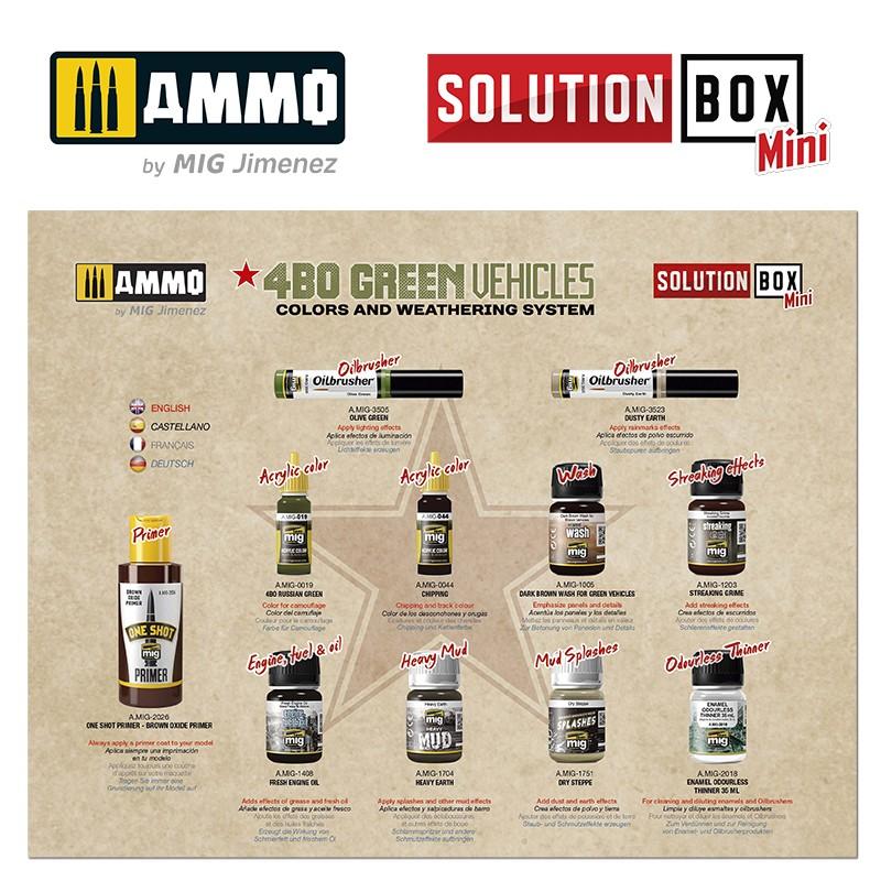 Ammo Solution Box Mini #11 4BO Russian Green Vehicles