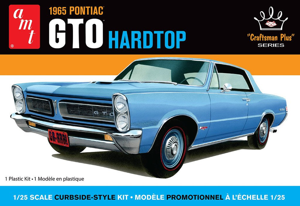 AMT 1:25 1965 Pontiac GTO Hardtop Craftsman Plus