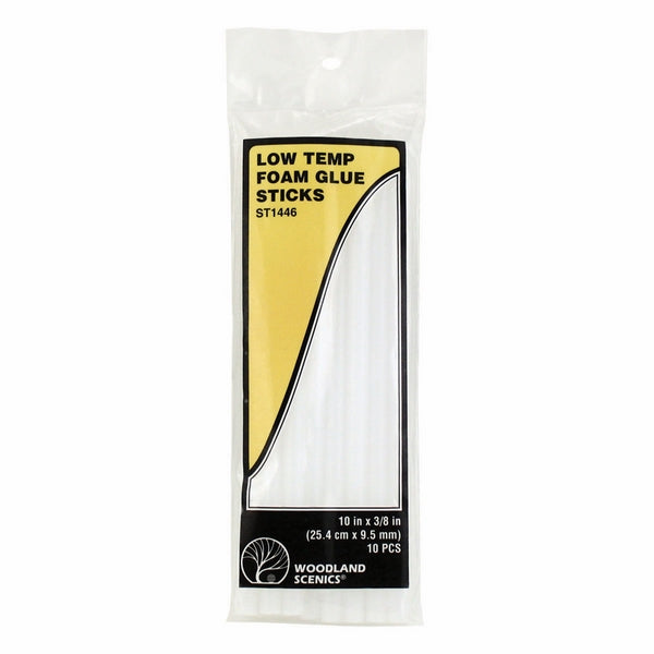 Woodland Scenics Low Temp Foam Glue Sticks 10Ea