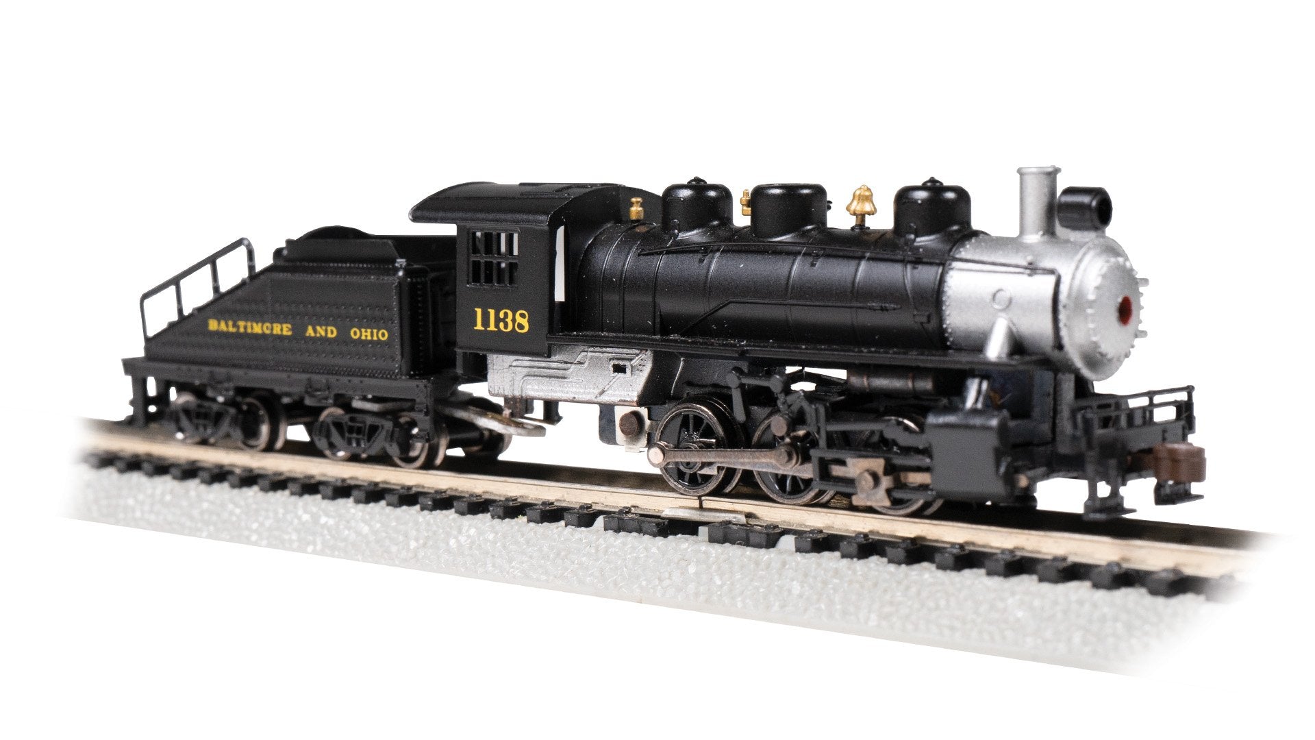 Bachmann Baltimore & Ohio #1138, USRA 0-6-0 Loco w/Slope Tender, N