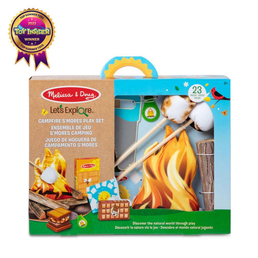 Melissa and Doug Let's Explore - Campfire S'mores Play Set