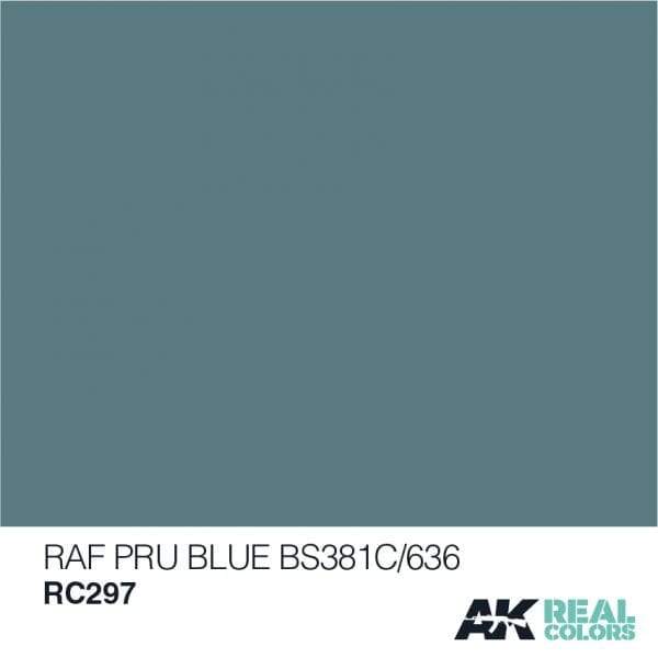 AK Interactive Real Colours RAF Pru BlueBs381C/636 - 10ml