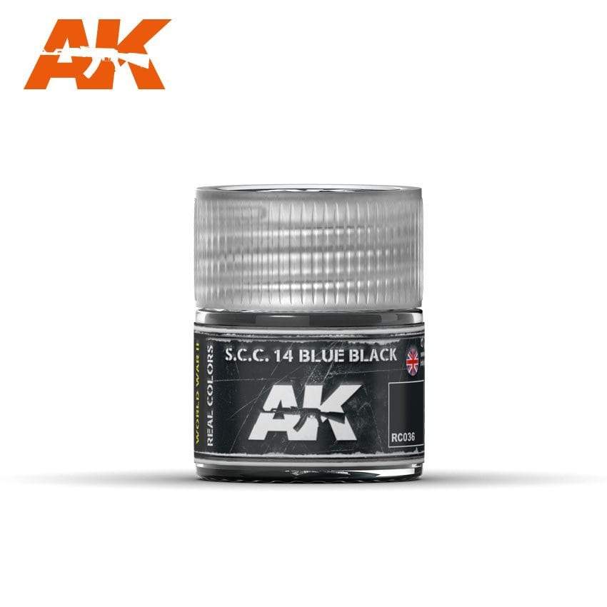 AK Interactive Real Colours S.C.C. 14 Blue Black 10ml