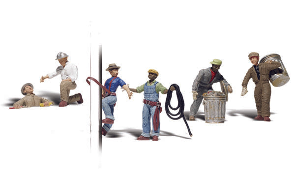 Woodland Scenics Ho Assorted Workers Economy Pk