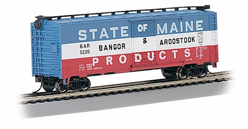 Bachmann Bangor&Aroostook PS-1 40ft Steel Boxcar. HO Scale