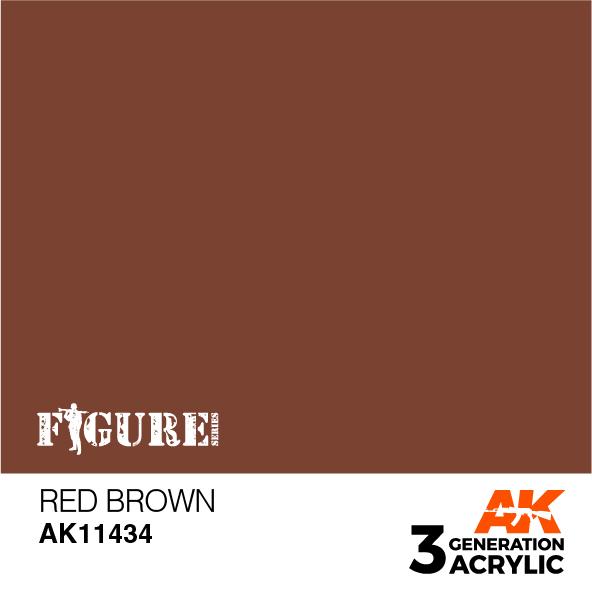 AK Interactive Acrylic Red Brown