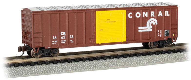 Bachmann Conrail #166313 ACF 50.5ft O/SBraced Sliding Door Boxcar. N