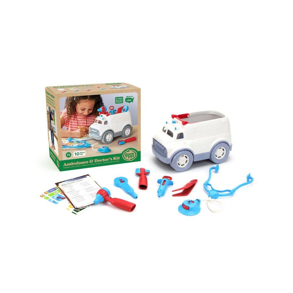 Green Toys Ambulance & Doctor's Kit