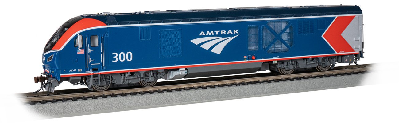 Bachmann Amtrak Phase V1 #300 Siemens ALC-42 Charger w/DCC/Sound,  HO