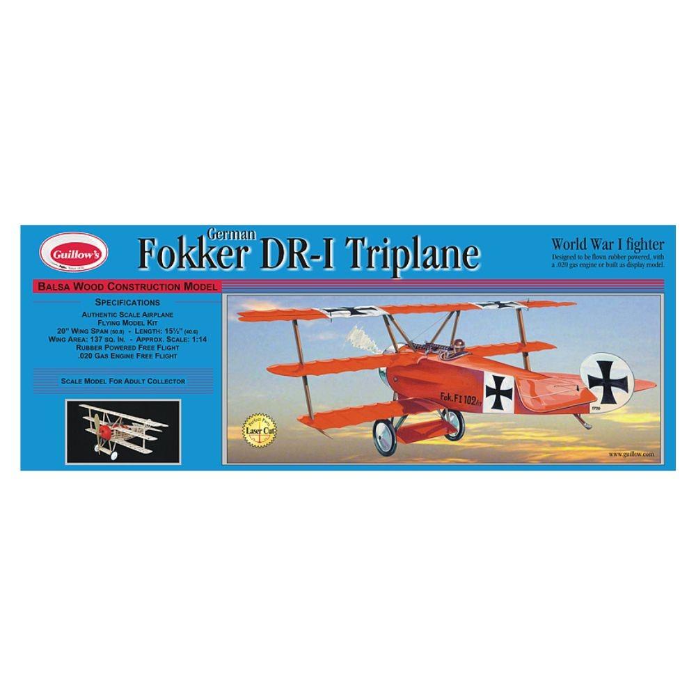 Guillows Fokker DR-1 Triplane Model Kit