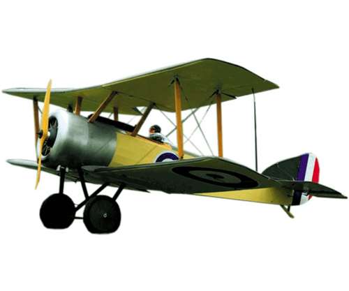 Balsa Usa 1/4 Sopwith Pup 1956mm WS 120/150 4C 20-25cc gas 5.9Kg 4Ch