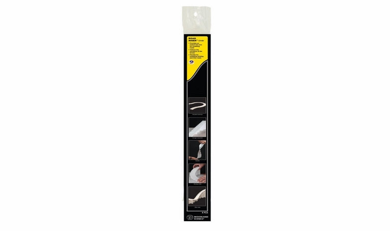 Woodland Scenics 1/4In Road Riser-4/Pkg2' Ea