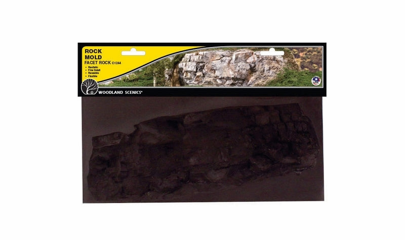 Woodland Scenics Rock Mold-Facet Rock(101/2X5)