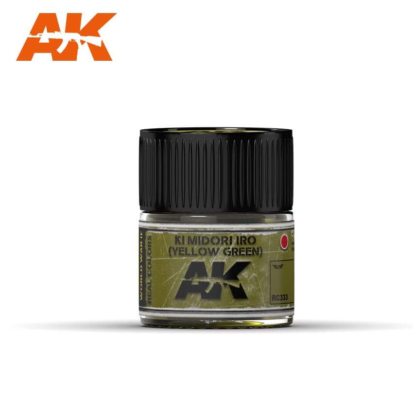 AK Interactive Real Colours Ki Midori Iro (Yellow-Green) 10ml