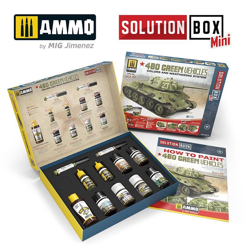 Ammo Solution Box Mini #11 4BO Russian Green Vehicles