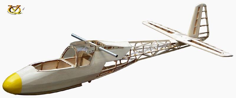 VQ Models Schleicher KA-7 Glider 2540mm.WS, 4Ch RC