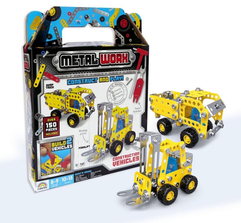 Metal Worx Twin Pk Construction Vehicles