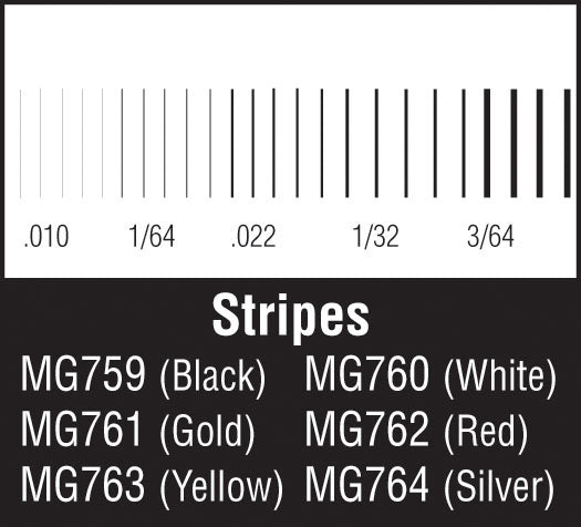 Woodland Scenics Stripes Yellow Dt