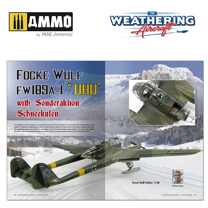 Ammo The Weathering Aircraft #17 Decals& Masks