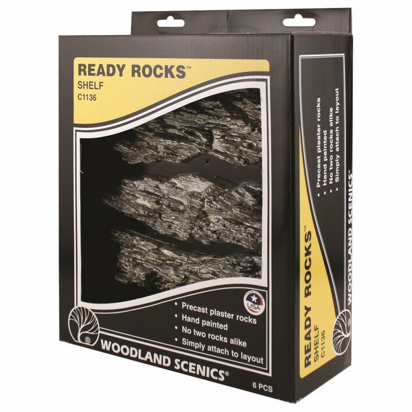 Woodland Scenics Shelf Ready Rocks