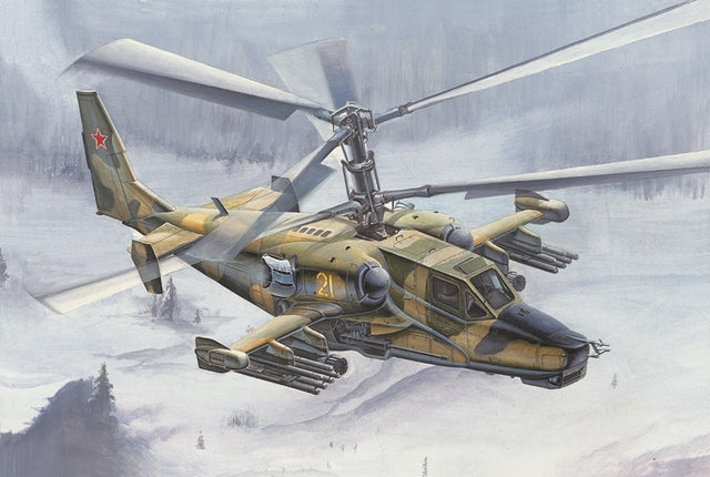 Hobbyboss 1:72 Russian Ka-50 Black Shark