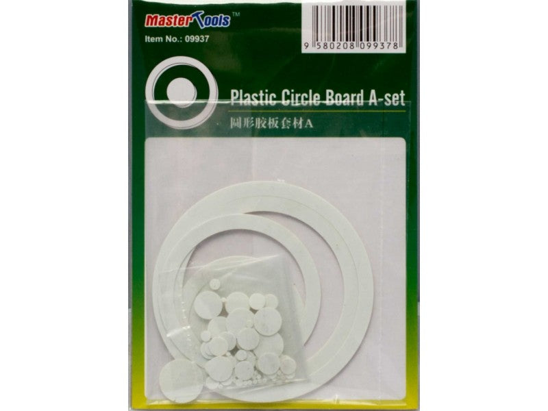 Master Tools Plastic Circle Board A-Set72 pcs