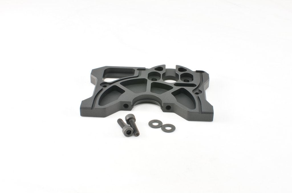 Cen Racing CNC Motor Mount Plate (MatteBlack,M4)