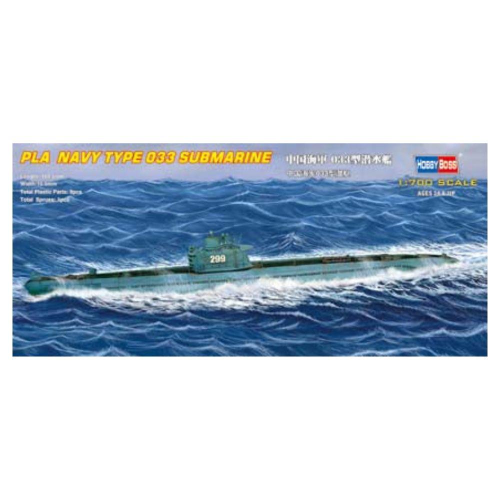 Hobbyboss 1:700 Pla Navy Type 033 Submarine