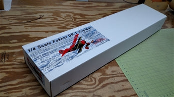 Balsa Usa 1/4 Fokker Dr I Triplane 1797mm WS 120/150 4C 20-30cc gas