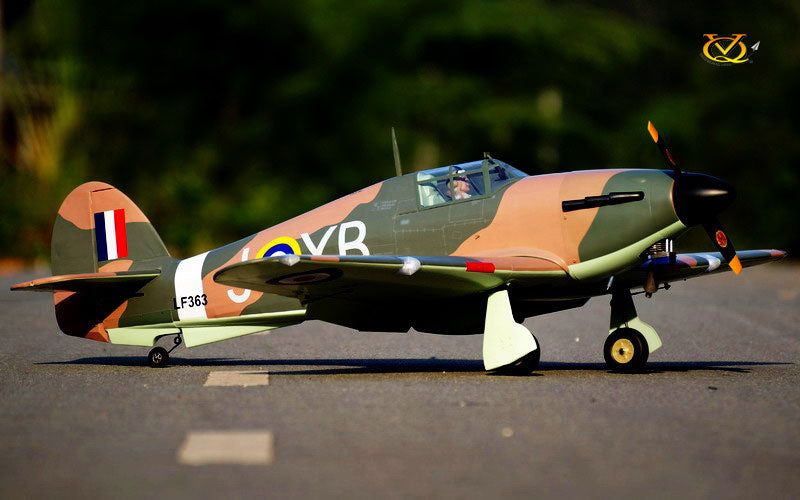 VQ Models Hawker Hurricane 60/100 or EPBattle of Britain Vers. 1610mm