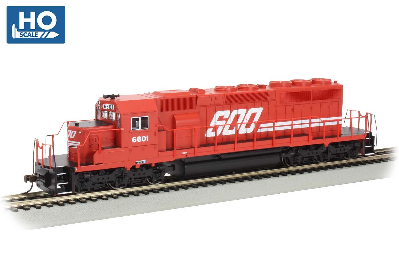 Bachmann SOO Line #6601 EMD SD-40-2 Diesel LOco, DCC Ready, HO Scale