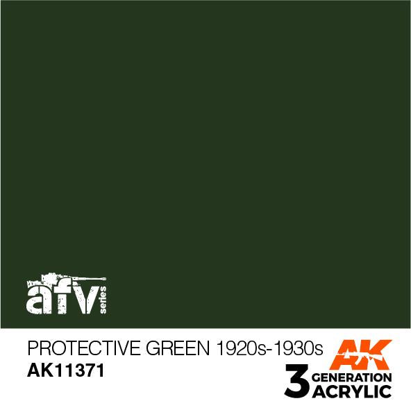 AK Interactive Acrylic Protective Green