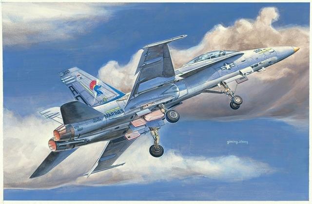 Hobbyboss 1:72 F/A-18D Hornet