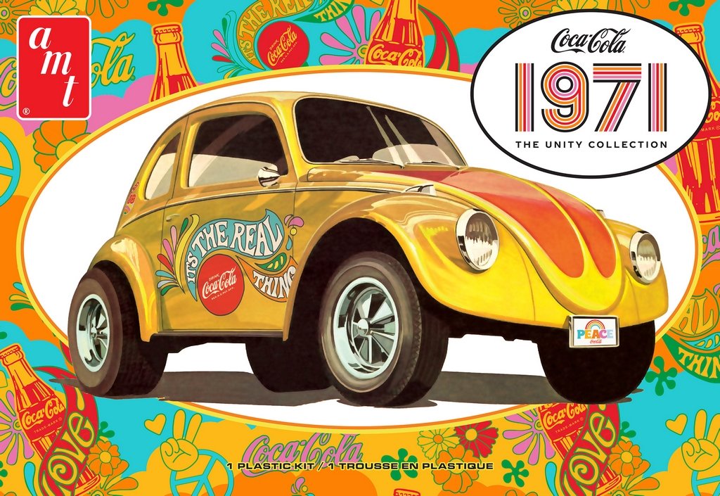 AMT 1:25 Volkswagen Superbug 1971 UnityGraphics (Coca-Cola)