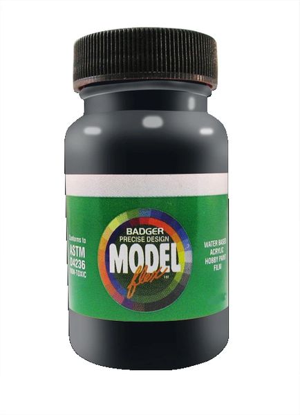 Badger Modelflex Railroad Engine Black 1Oz