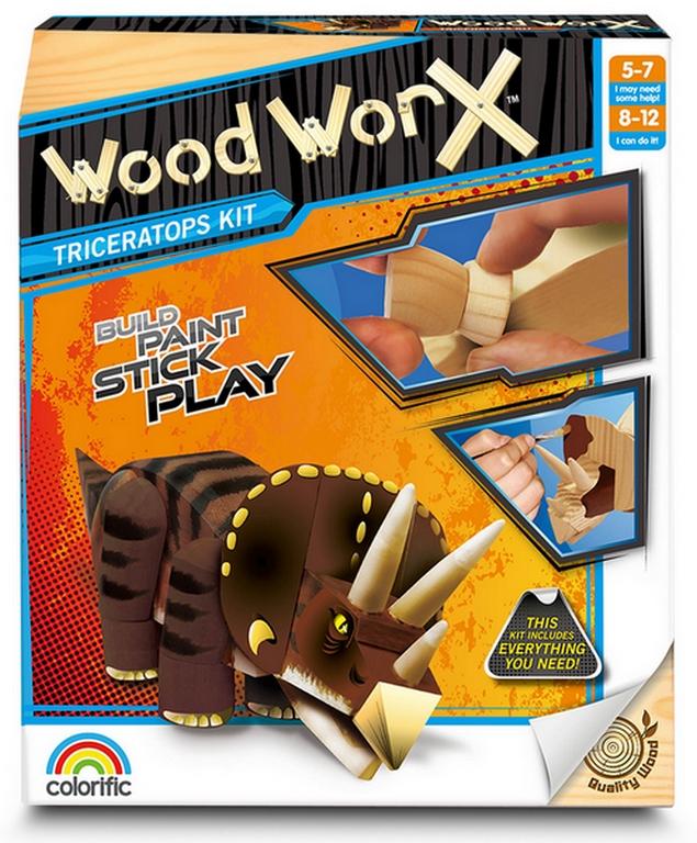 Wood Worx Triceratops Kit