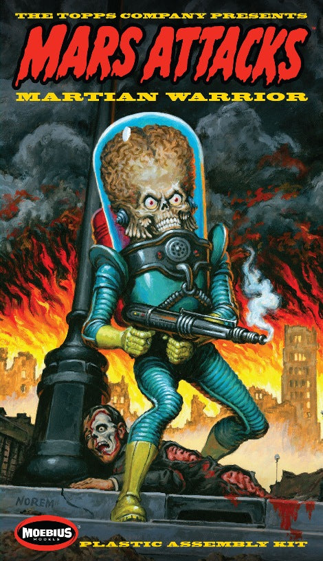 Moebius Mars Attacks! Martian Figure