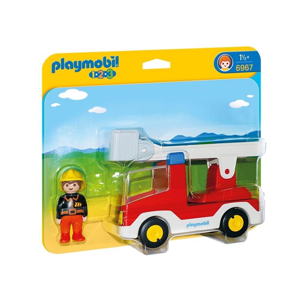 Playmobil 1.2.3 Ladder Unit Fire Truck