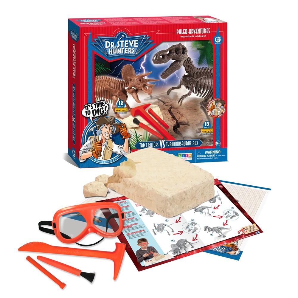 Dr. Steve Hunters T-Rex Vs TriceratopsPaleo Adventures Excavation K